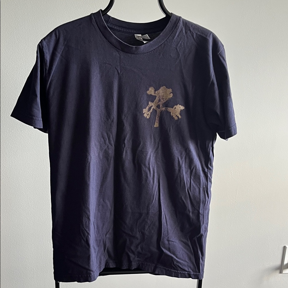 American Apparel Dark Blue T-Shirt. U2 concert North America 2017 reunion tour.